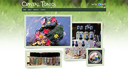 Crystal Tonics website