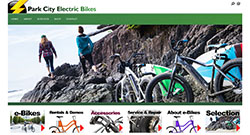 Park City Electric Bikes website
