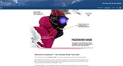 Face Saver Mask website